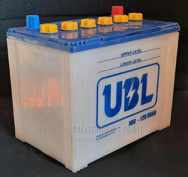 N50 UBL Car Battery - Venjoh Motor Batteries