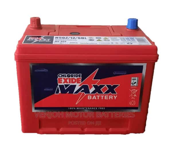 N50Z MAXX Chloride Exide Maintenance Free Car Battery