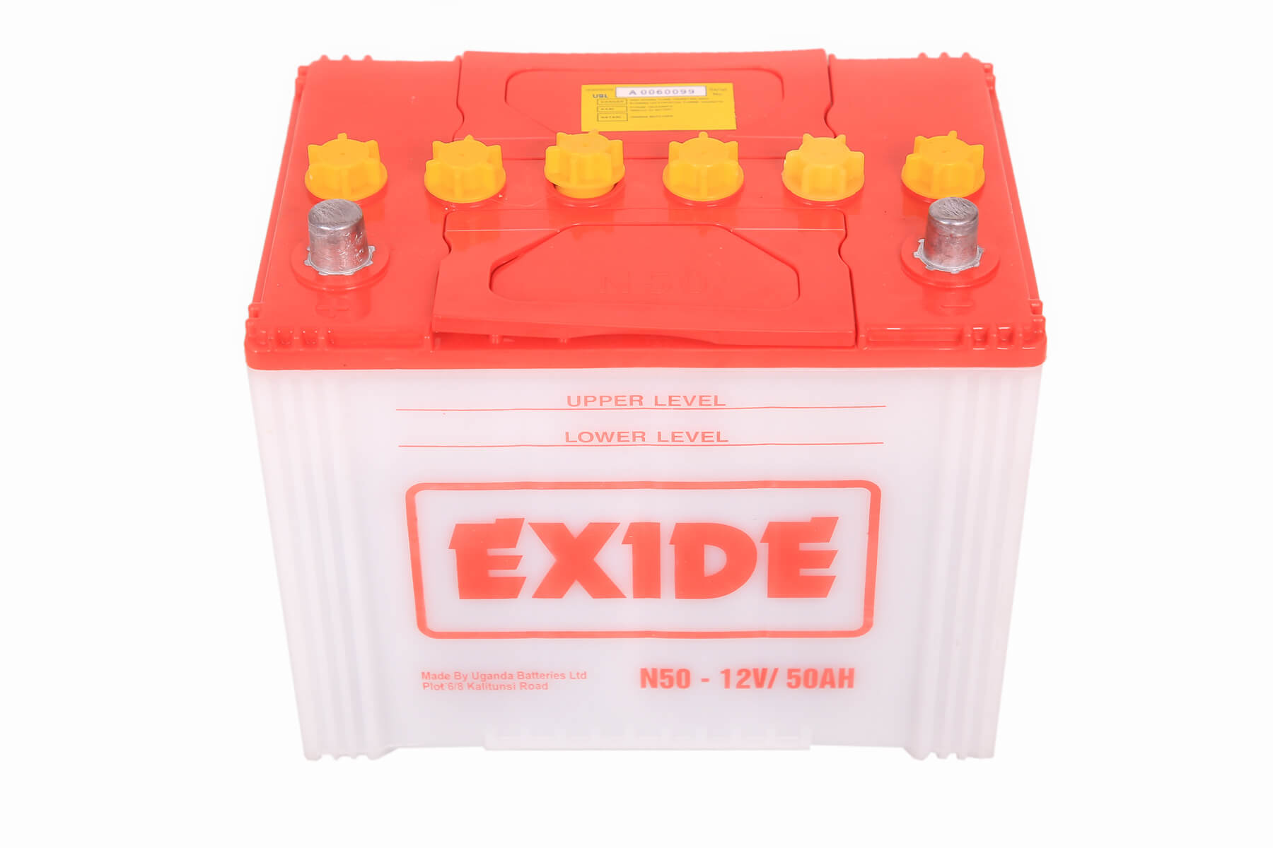N50 UBL EXIDE Maintenance Free Car Battery - VENJOH MOTOR BATTERIES