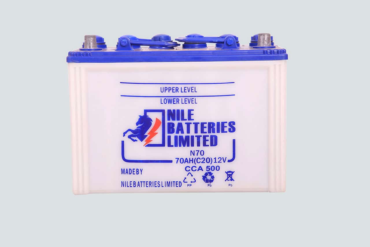 N70 NILE Maintenance Free Car Battery